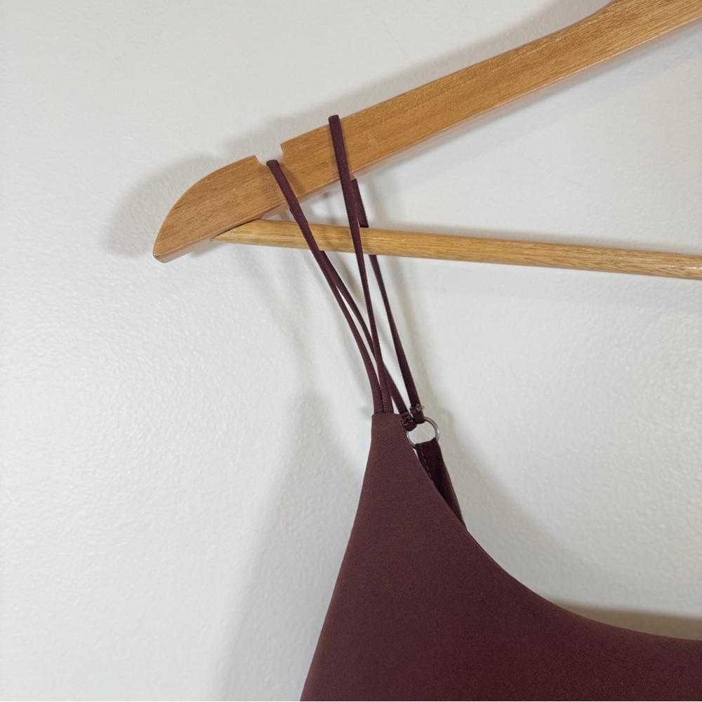 Abercrombie & Fitch Maroon Mini Slip Dress - Picture 6 of 10